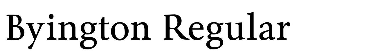 Byington Regular